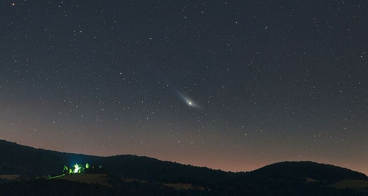 Na nočnej oblohe zažiari kométa Olbers